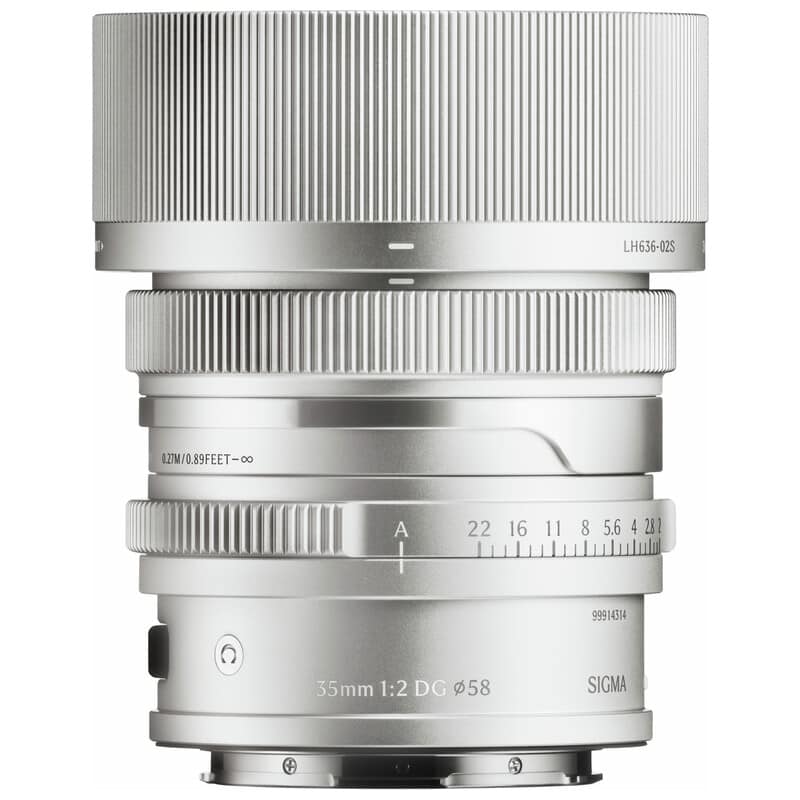 Sigma 35mm F2 DG | Contemporary Lマウント シルバー