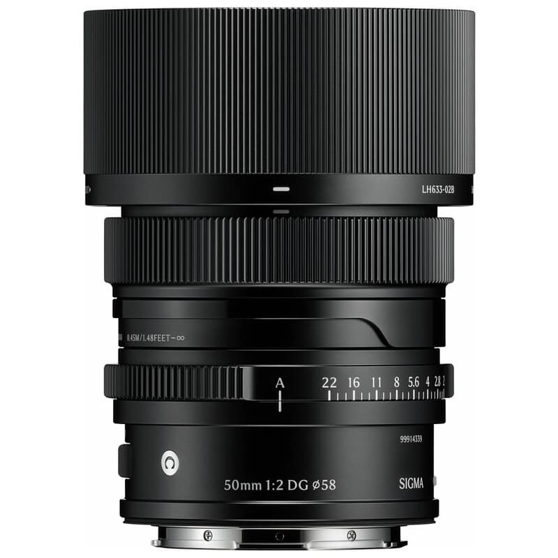 Sigma 50mm F2 DG | Contemporary Lマウント ブラック