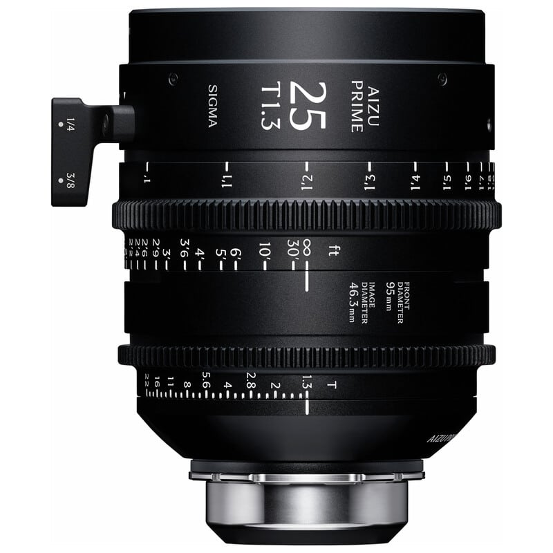 Aizu Prime Line 25mm T1.3 LF PLマウント feet（2025年8月上旬発売予定）