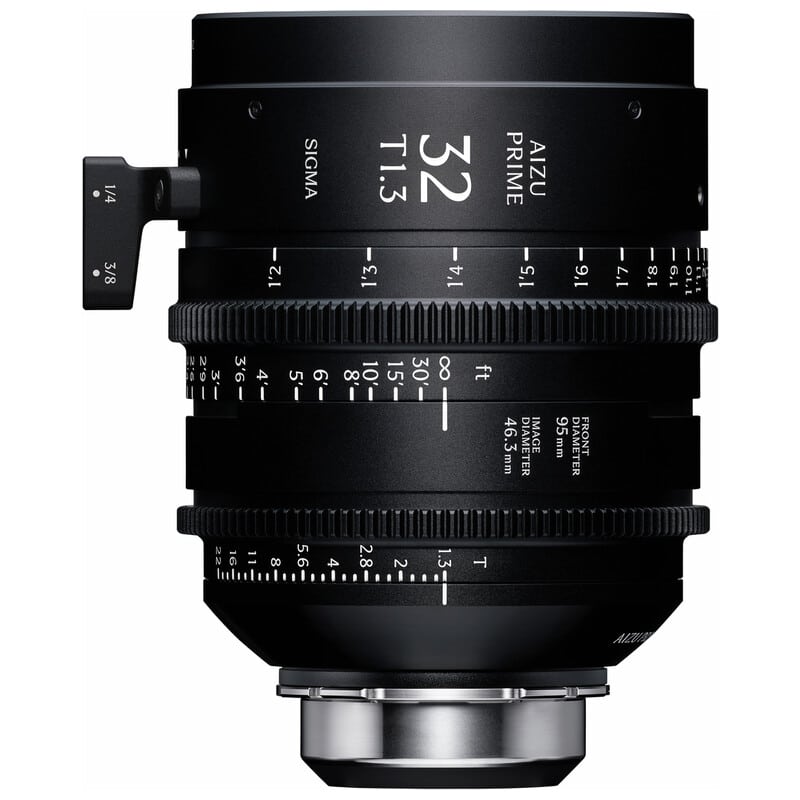 Aizu Prime Line 32mm T1.3 LF ソニーEマウント feet（2025年8月上旬発売予定）