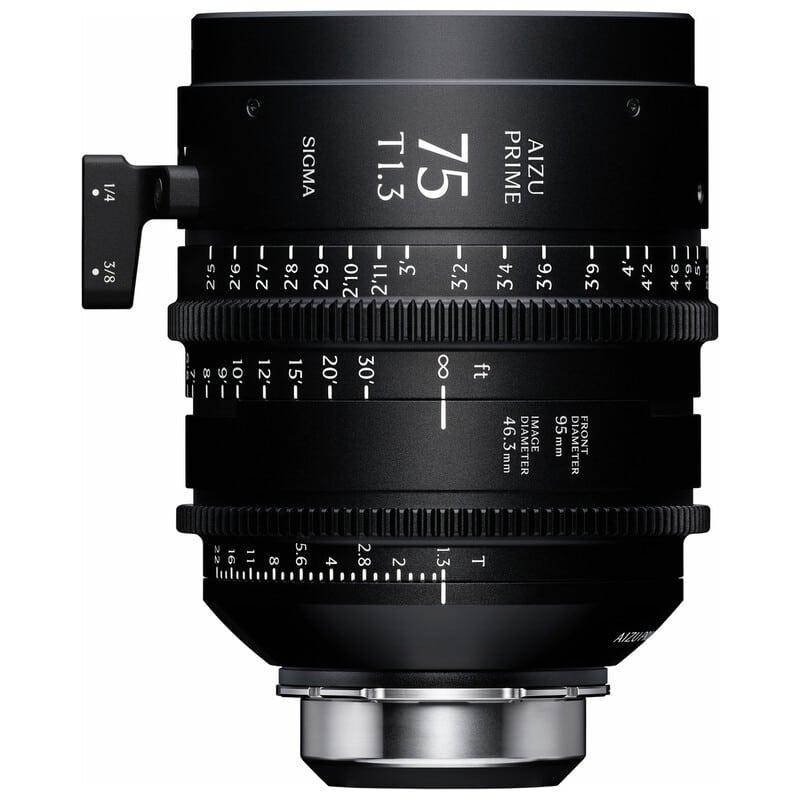 Aizu Prime Line 75mm T1.3 LF ソニーEマウント feet（2025年8月上旬発売予定）