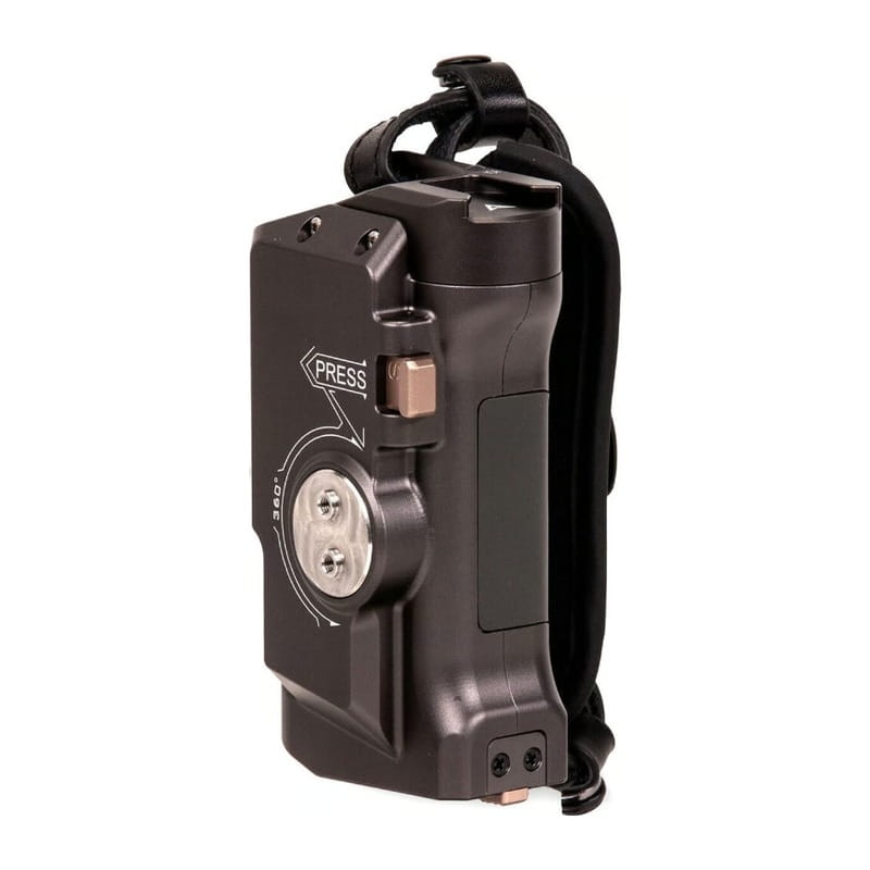 Tiltaing Left Side Advanced Power Handle with Run/Stop (F570 Battery) Tilta Gray TA-LRH-57-G