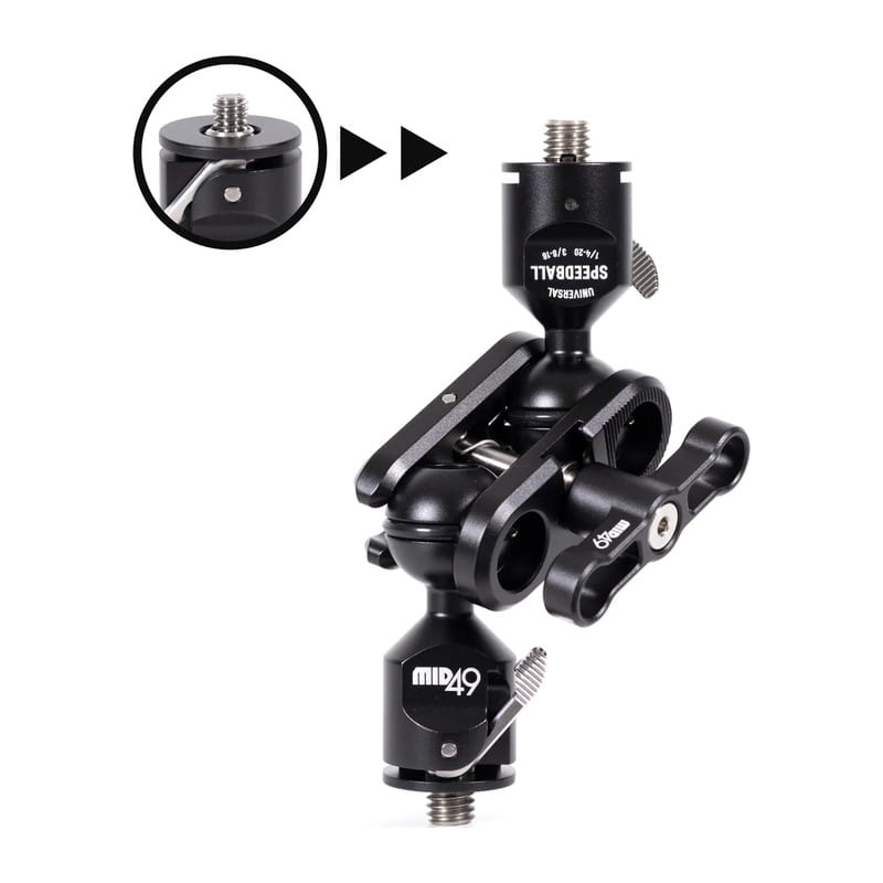 Universal Speedball Monitor Mount M49-SPD-ARM-0