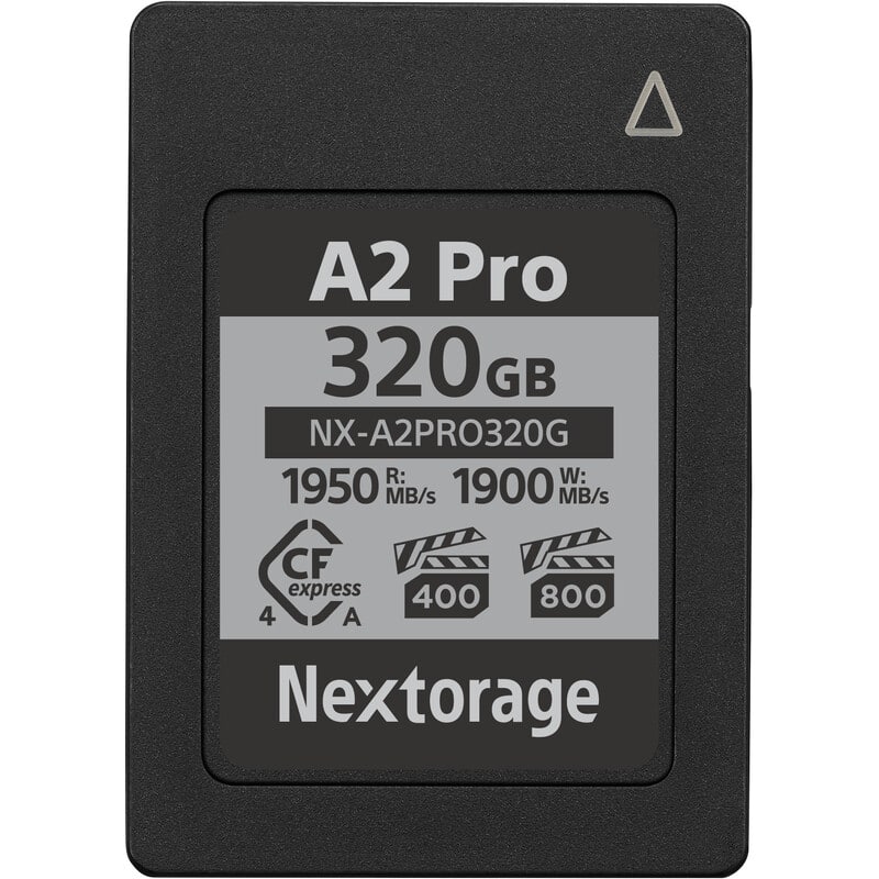 NX-A2PRO320G CFexpress 4.0対応 CFexpress Type A メモリーカード VPG800 VPG400 320GB