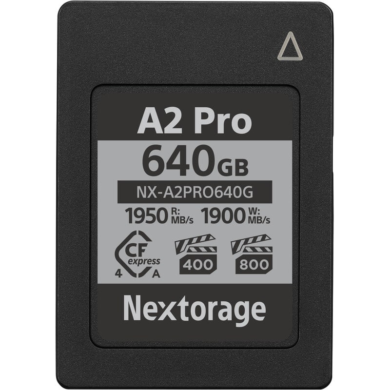 NX-A2PRO640G CFexpress 4.0対応 CFexpress Type A メモリーカード VPG800 VPG400 640GB