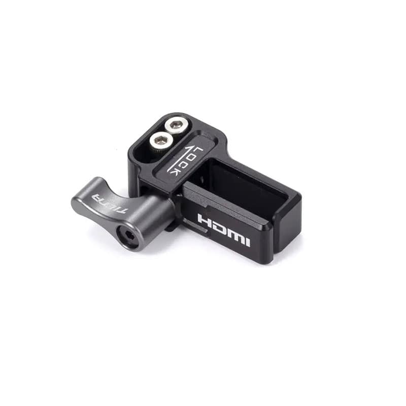 HDMI Clamp Attachment for Panasonic GH6 - Black TA-T15-CC1-B