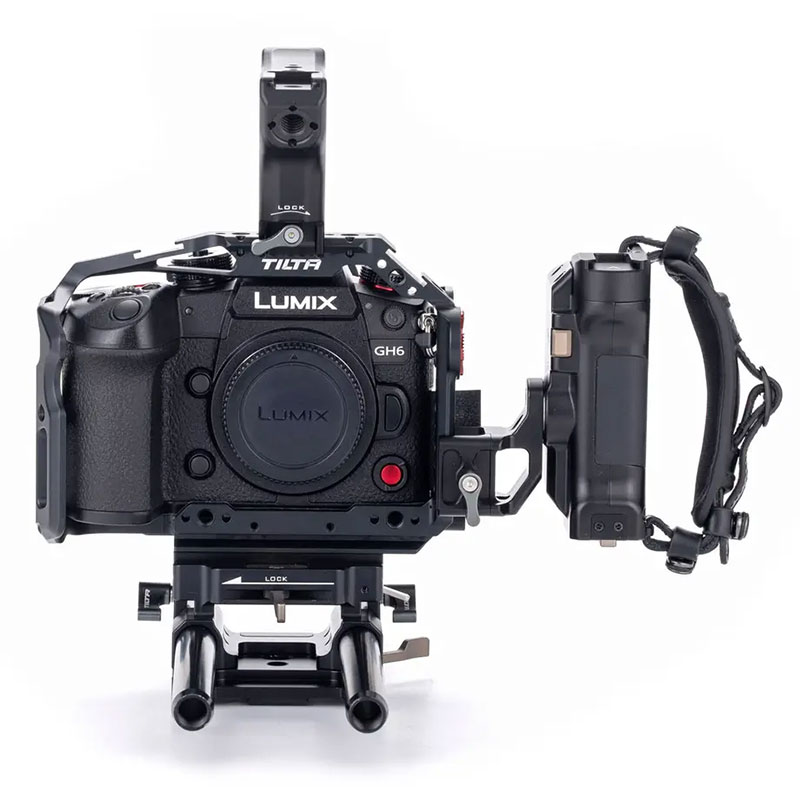 Camera Cage for Panasonic GH6 Pro Kit - Black TA-T15-B-B