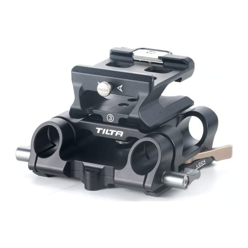 Tilta Modular 15mm LWS Baseplate Type III - Black TA-MBP3-B