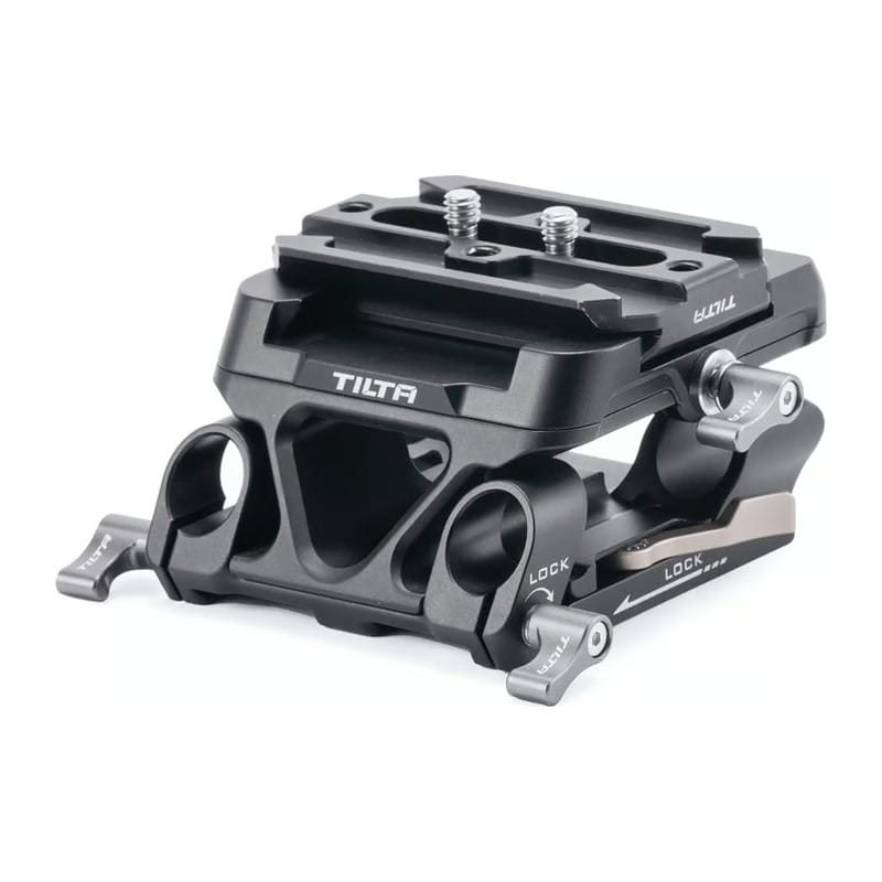 Tilta 15mm LWS Arca Manfrotto Dual Baseplate Kit - Black TA-DBPK-B