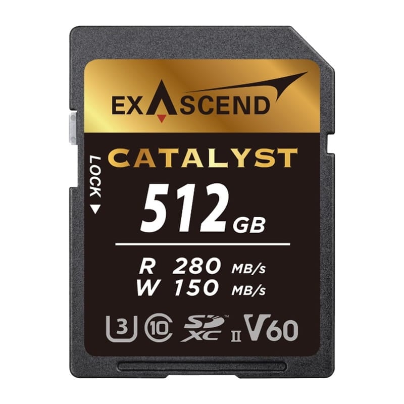 Catalyst UHS-II SDXC Card 512GB V60 EX512GSDV60