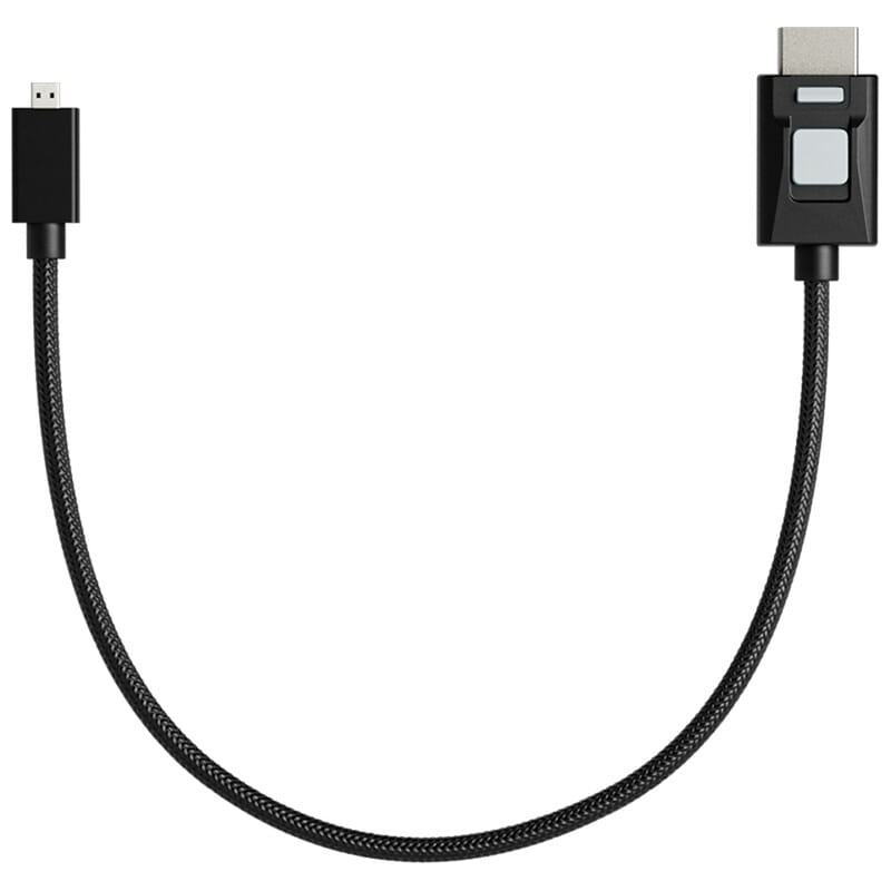 4kP60 Locking HDR Micro to Full HDMI 30cm High Speed Cable ATOM4K60L3