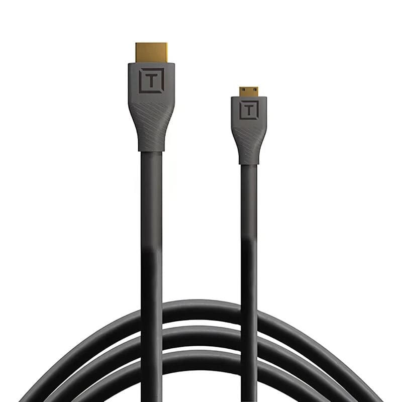 テザープロ HDMI マイクロ to HDMI 2.0 4.6m ブラック H2D15-BLK