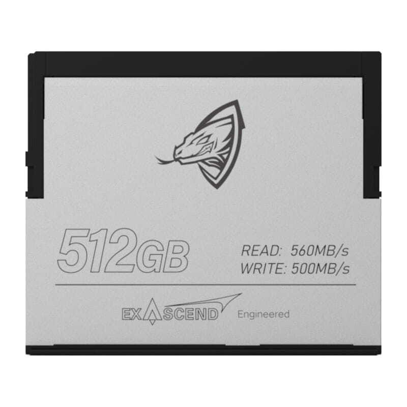 ARCHON & EXASCEND CFAST 2.0 CARD 512GB EXSC3X512GB