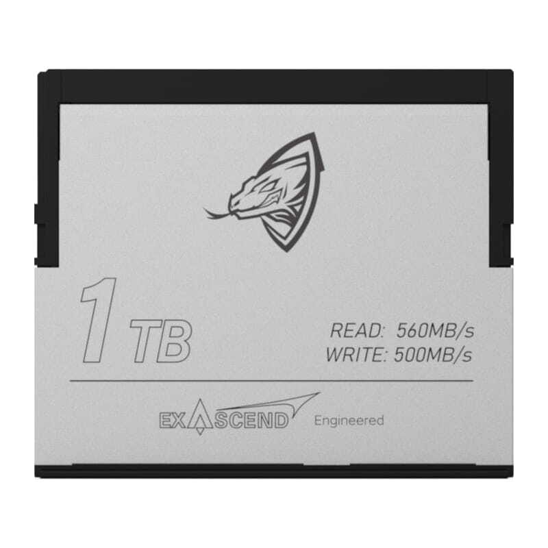ARCHON & EXASCEND CFAST 2.0 CARD 1TB EXSC3X001TB