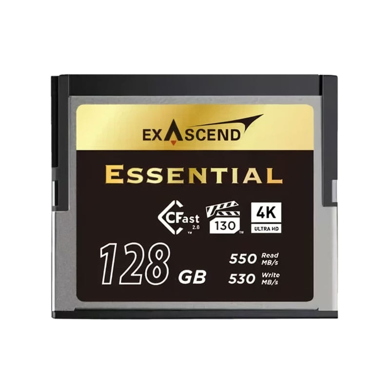 Essential Cfast 2.0 Card 128GB EXSD3X128GB