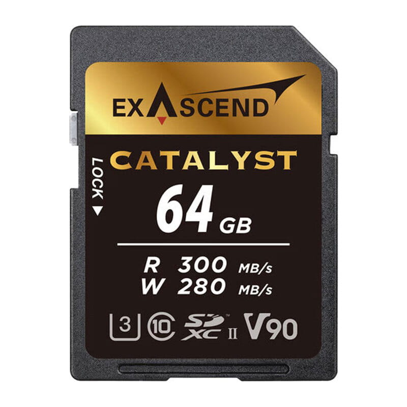 Catalyst UHS-II SDXC Card 64GB V90 EX64GSDU2