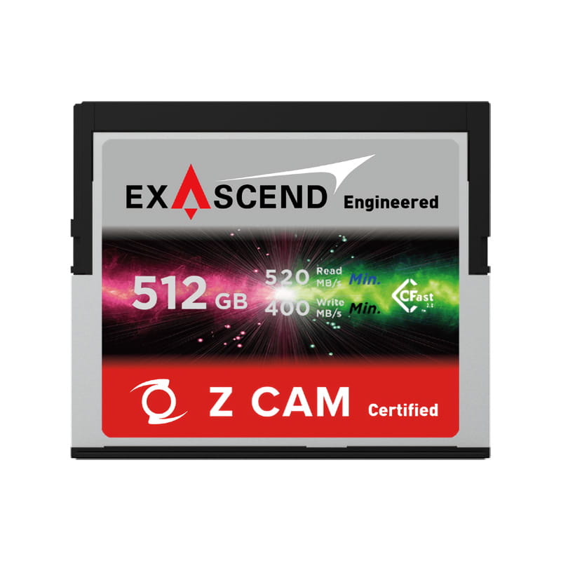 Z CAM CFast 2.0 Card 512GB EXSZ3X512GB