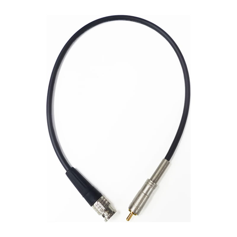 D3C005A-SR-SA BNC-RCAケーブル 0.5m 黒
