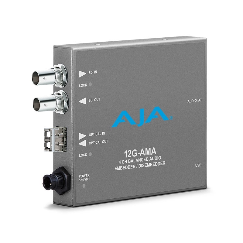 12G-AMA-T オーディオエンベッダー/ディスエンベッダー(トランスミッター搭載モデル)