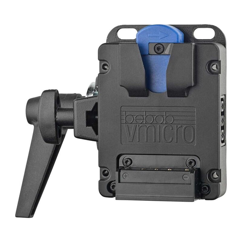 クロコダイルクリップ付Vmicroバッテリープレート VMM-MICRO-STANDHOLDER