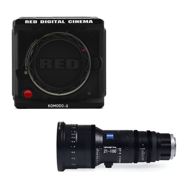 KOMODO-X (Normal) (Black) フジヤカメラセット LWZ.3 21-100mm/T2.9-3.9 EF/Meter
