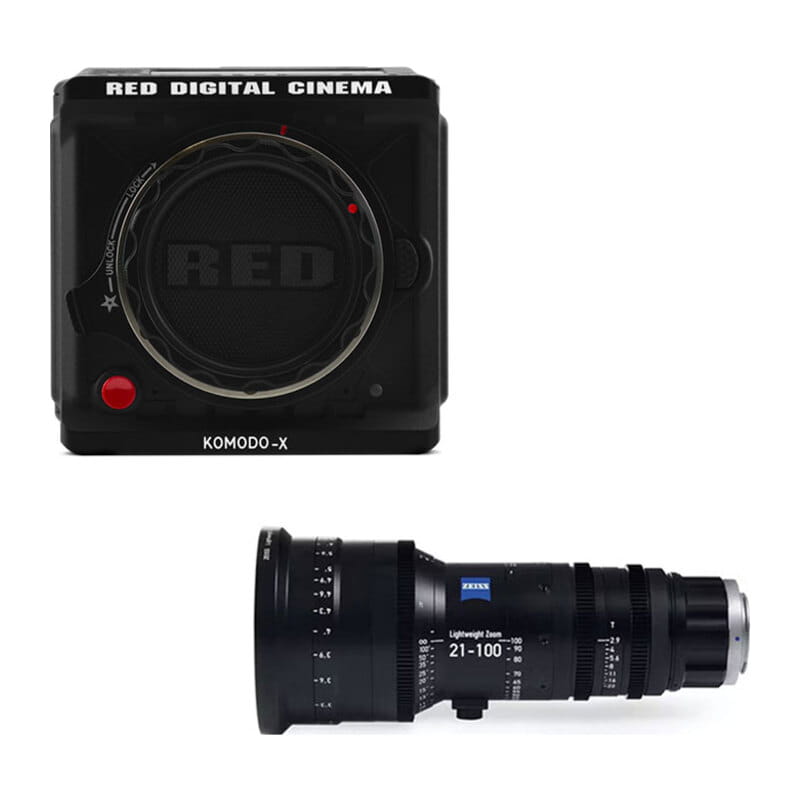 KOMODO-X (Normal) (Black) フジヤカメラセット LWZ.3 21-100mm/T2.9-3.9 EF/Feet