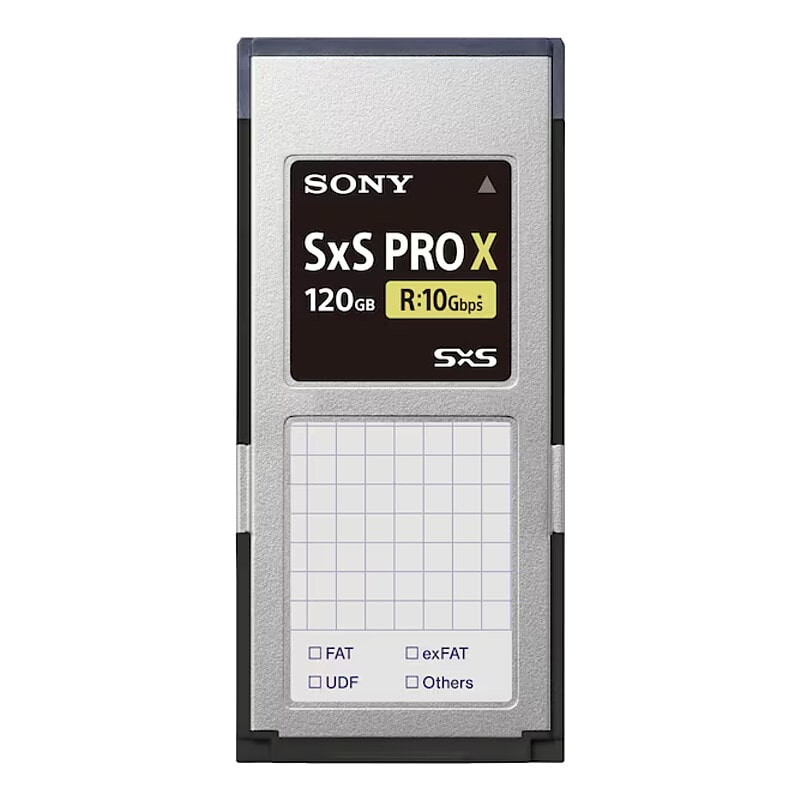 SXSメモリーカード SxS PRO X 120GB SBP-120G