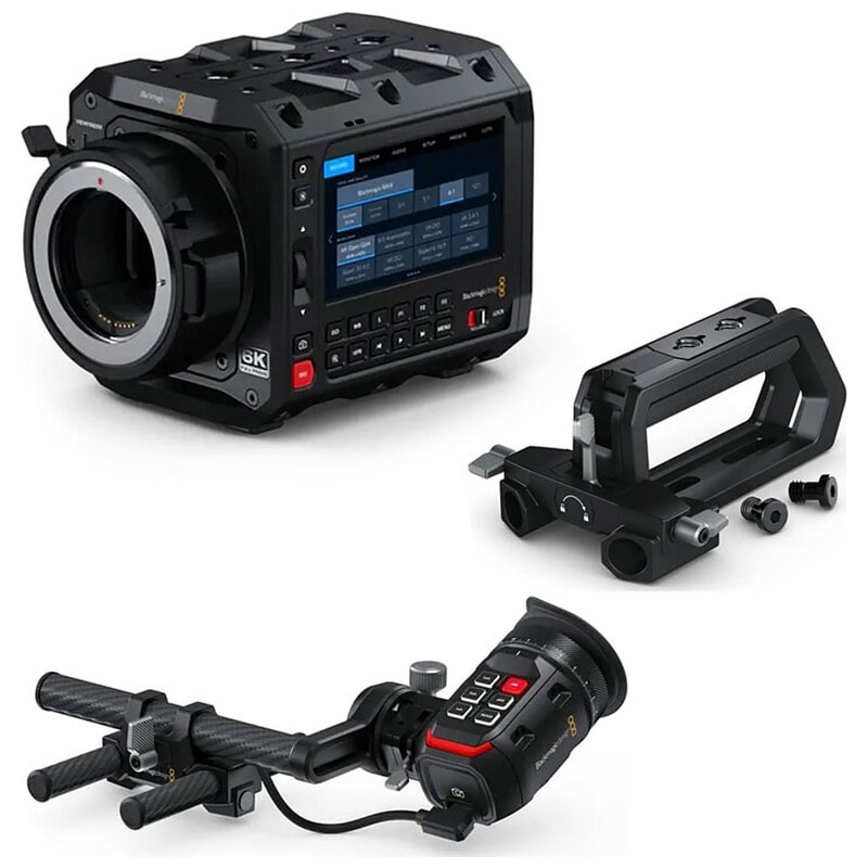 Blackmagic PYXIS 6K EF フジヤカメラセット URSA Cine EVF + Cine Handle
