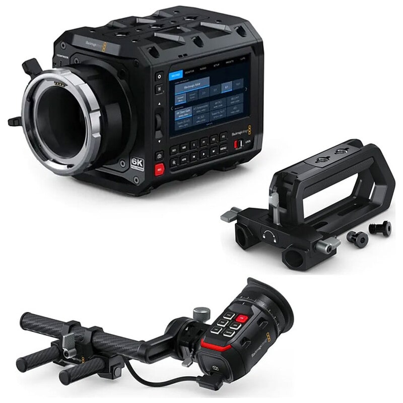 Blackmagic PYXIS 6K PL フジヤカメラセット URSA Cine EVF + Cine Handle