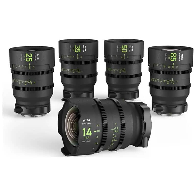ATHENA PRIME LENS 5本セット E-Mount (14/25/35/50/85mm)（アウトレット）