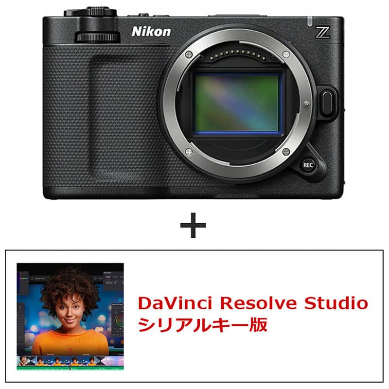 ZR ボディ フジヤカメラセット DaVinci Resolve Studio（2025年10月24日発売予定）