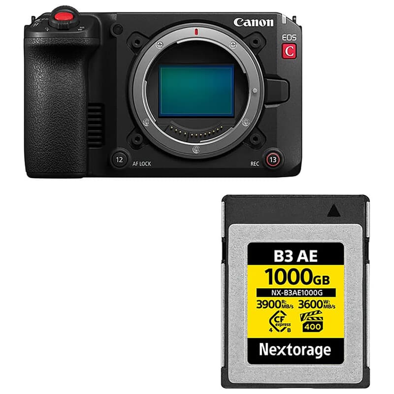 EOS C50 フジヤカメラセット NX-B3AE1000G（2025年11月下旬発売予定）