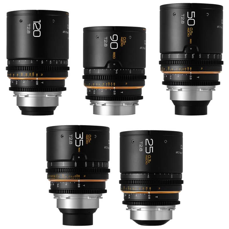 APO Triassic Prime 25-120mm 5本セット PLマウント DL-TP5SET-PL-B