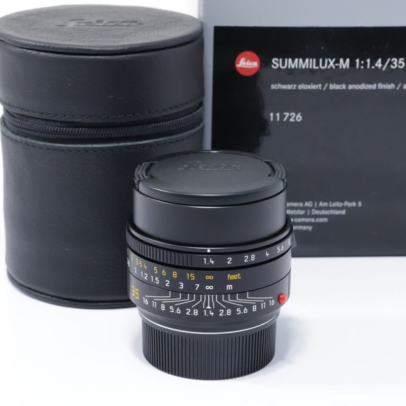 Leica ライカ ズミルックスM f1.4/35mm ASPH. ブラック 11726 AB
