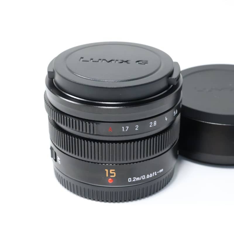LEICA DG SUMMILUX 15mm/F1.7 ASPH. ブラック H-X015-K