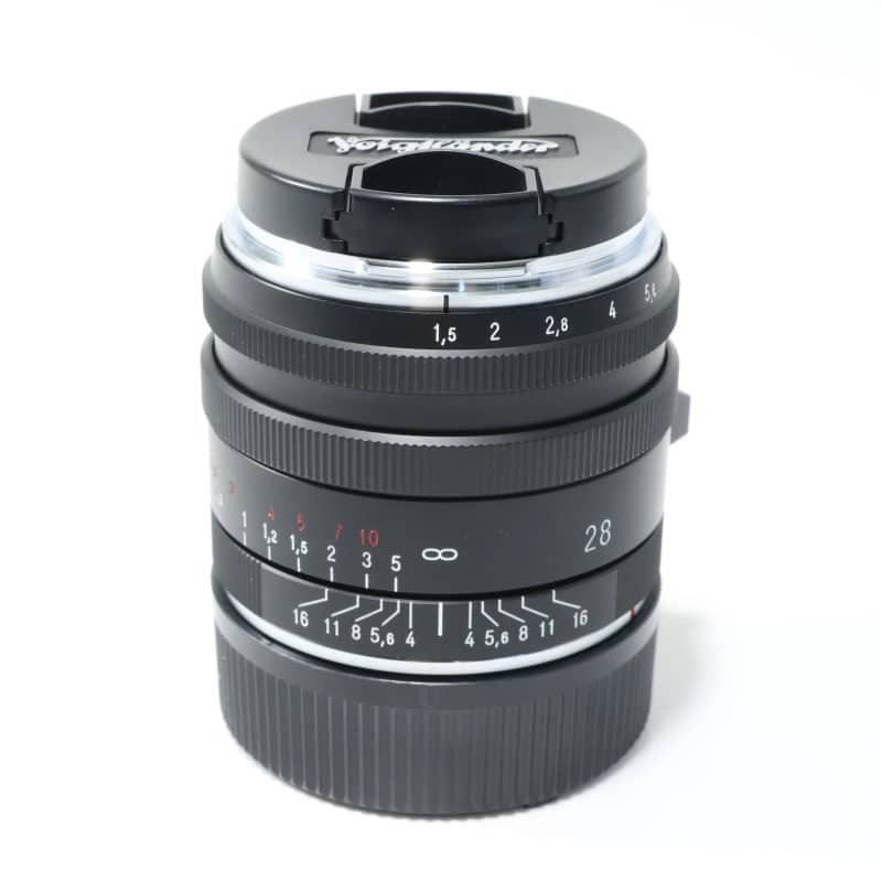 NOKTON Vintage Line 28mmF1.5 Aspherical Type I マットブラックペイント