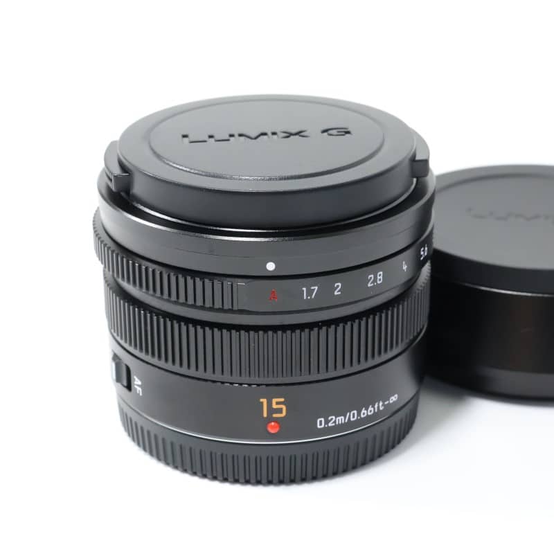 LEICA DG SUMMILUX 15mm/F1.7 ASPH. ブラック H-X015-K