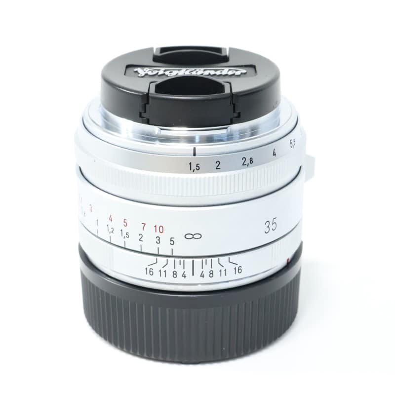 NOKTON Vintage Line 35mm F1.5 Aspherical Type II VM シルバー