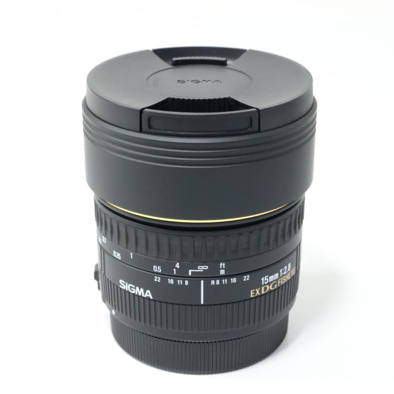 15mm F2.8 EX DG DIAGONAL FISHEYE キヤノン