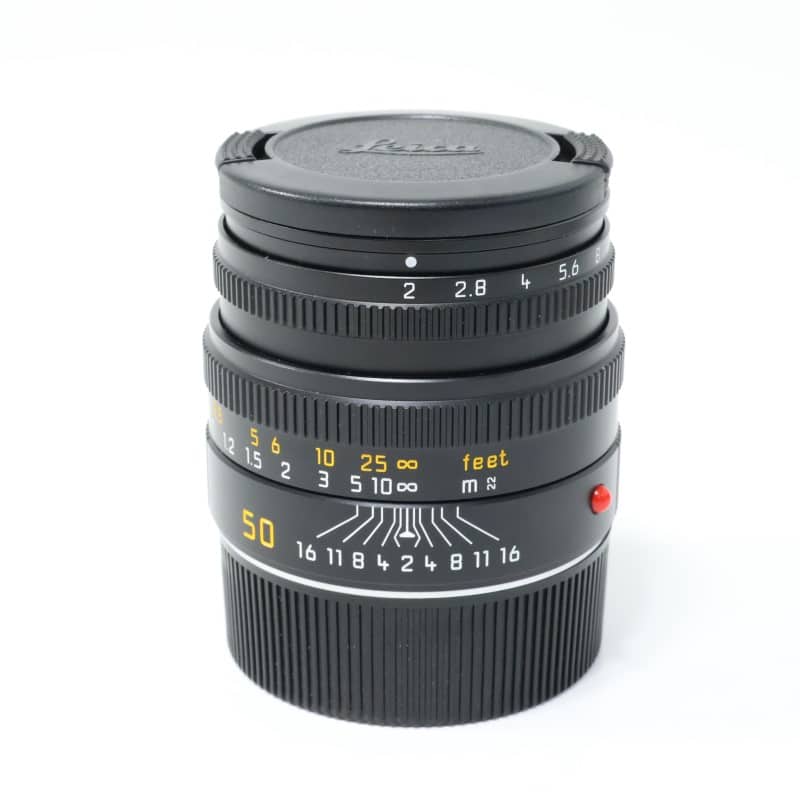 ライカ ズミクロンM f2/50mm ブラック 11826C
