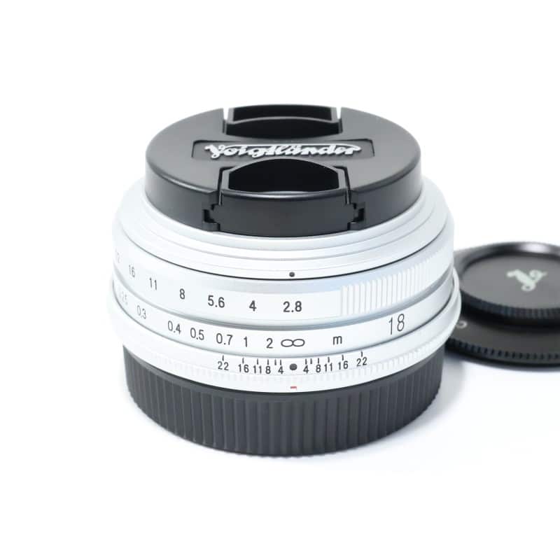 COLOR-SKOPAR 18mm F2.8 Aspherical シルバー X-mount