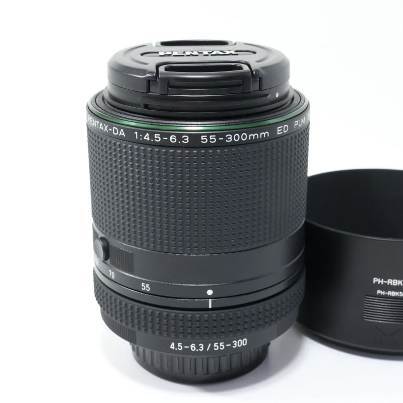 超美品 HD PENTAX DA 55-300 PLM オマケ付 PENTAX HD PENTAX-DA 55-300mm F4.5-6.3 ED PLM WR RE 中古