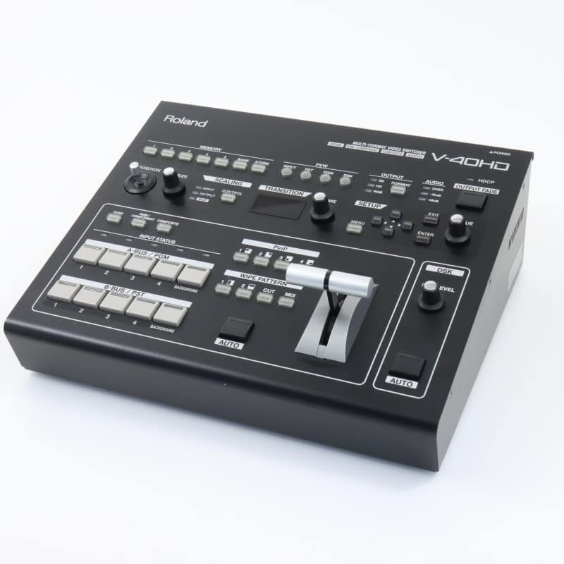 Roland V-40HD [マルチフォーマット・ビデオ・スイッチャー] 中古