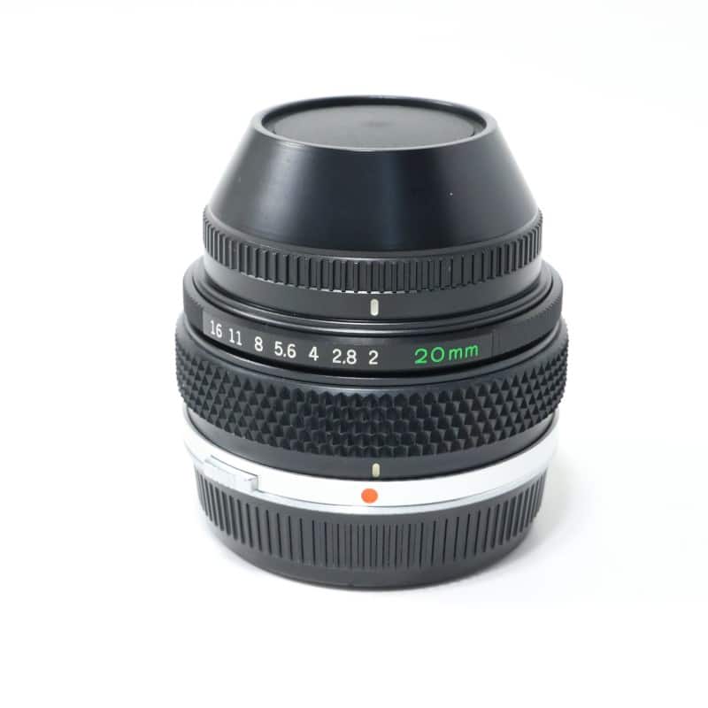 ズイコー 20mm F2 ベローズマクロ マルチコート