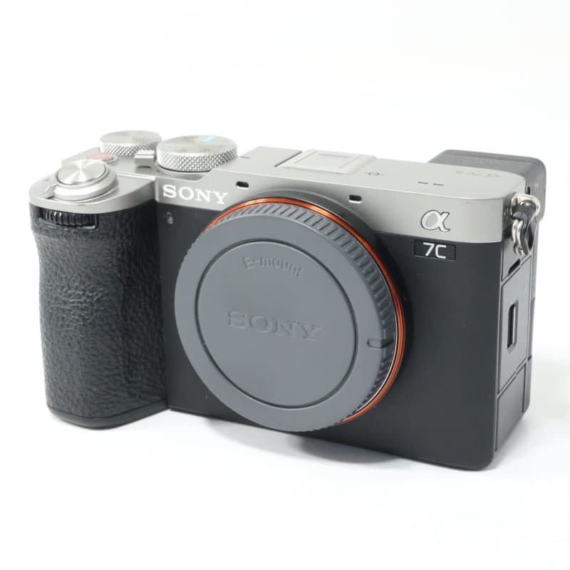 <極上美品!!> SONY ソニー α7C II ボディ シルバー SONY α7C II ボディ シルバー ILCE-7CM2S 中古 C2120120819394｜中古