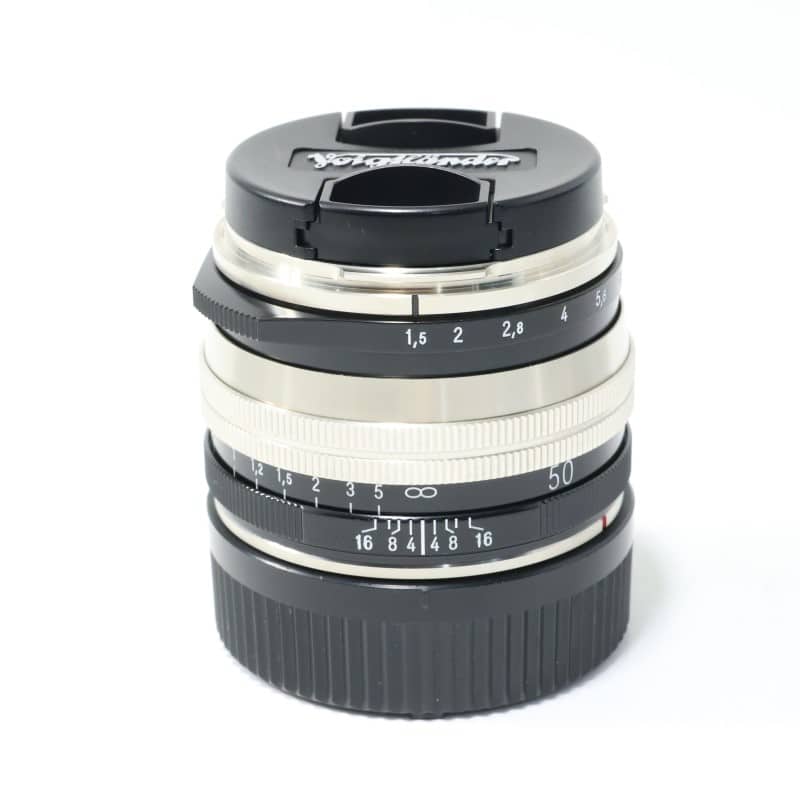 NOKTON vintage line 50mm F1.5 Aspherical Ⅱ VM Nickel・ブラックペイント SC