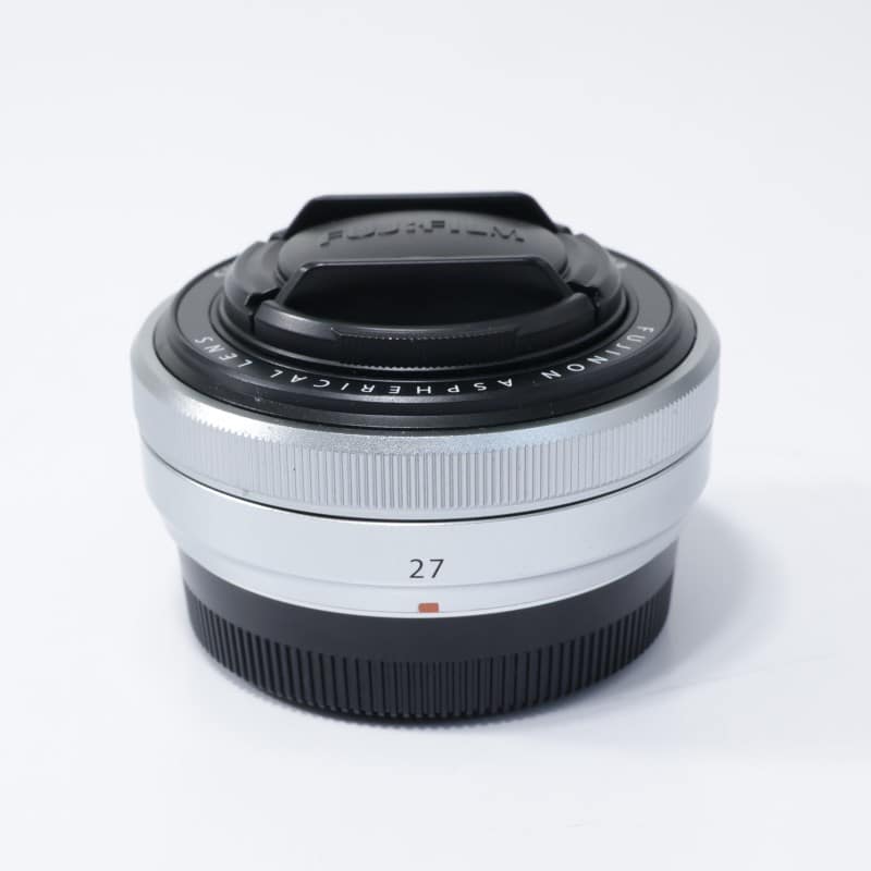 富士フイルム フジノンレンズ XF27mmF2.8 シルバー AB-ランク 中古