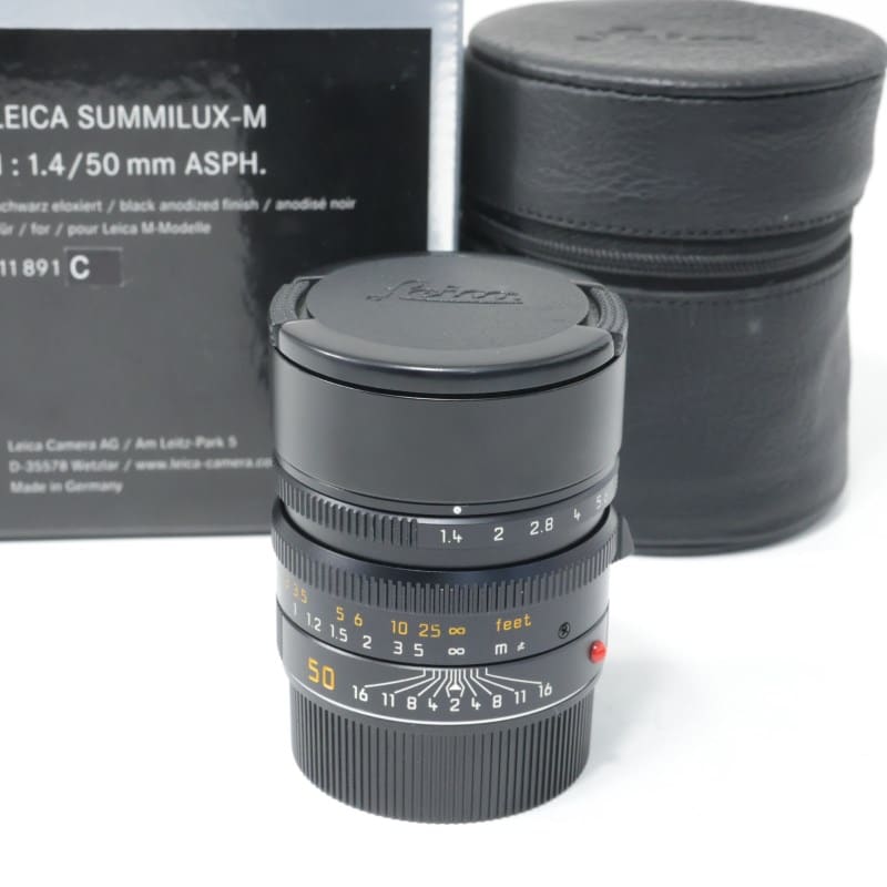 ズミルックス M 50mm F1.4 ASPH. ブラック 6bit