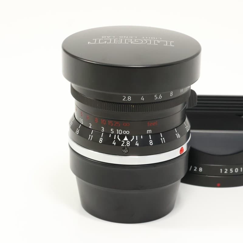 M 28mm f/2.8 ライカM ブラックペイント(周九枚) LLL-28M-9E (B)