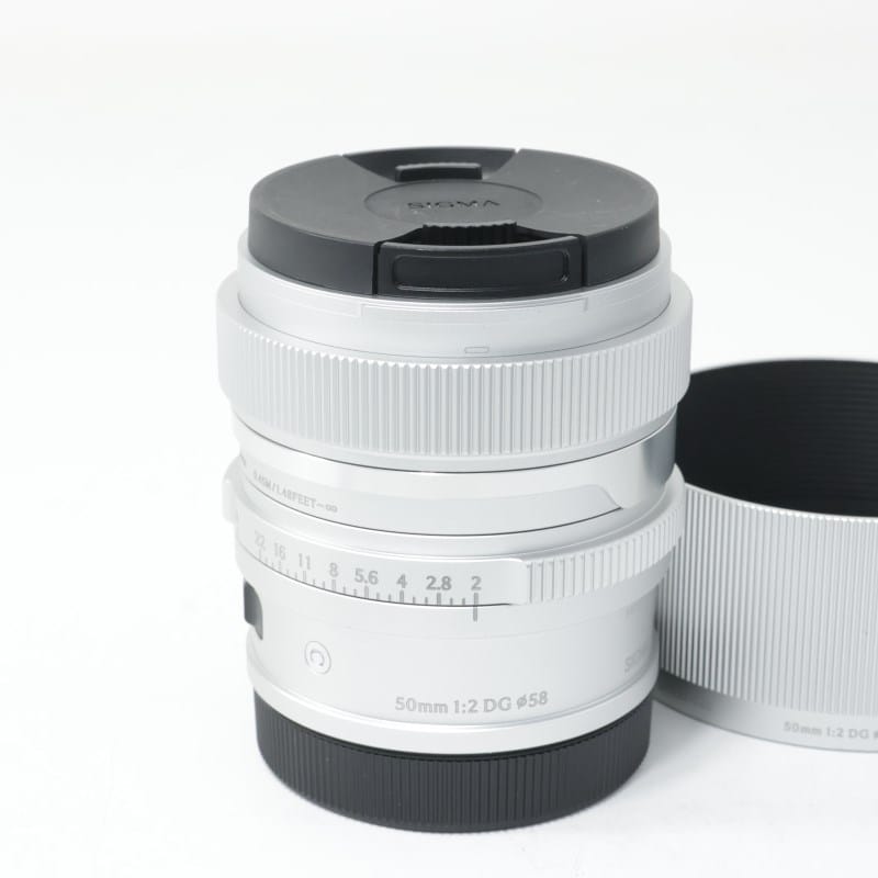 50mm F2 DG | Contemporary Lマウント シルバー